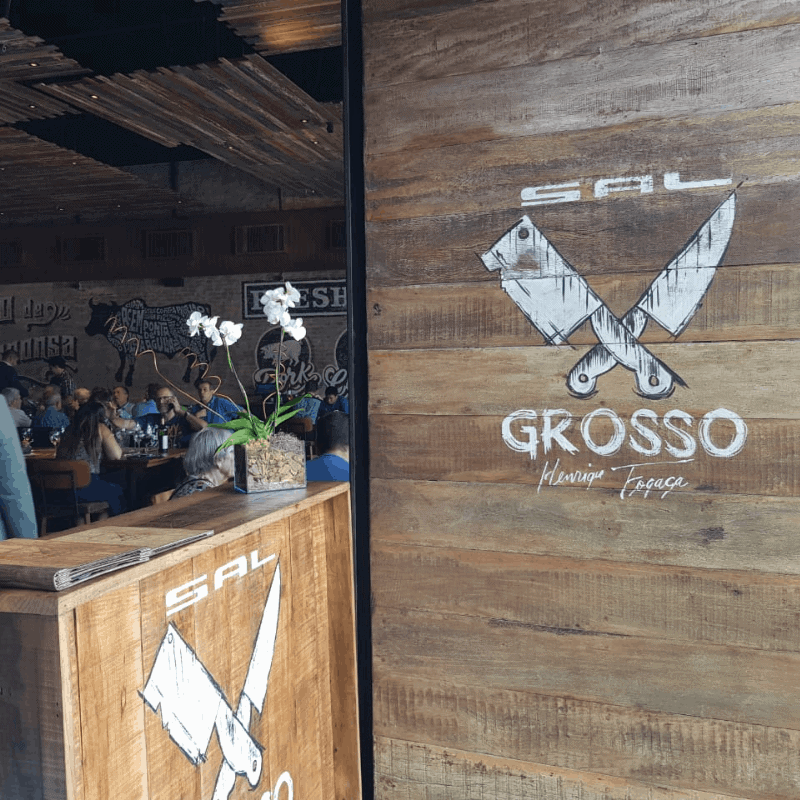 Restaurante Sal Grosso Agora Também No Barrashopping.