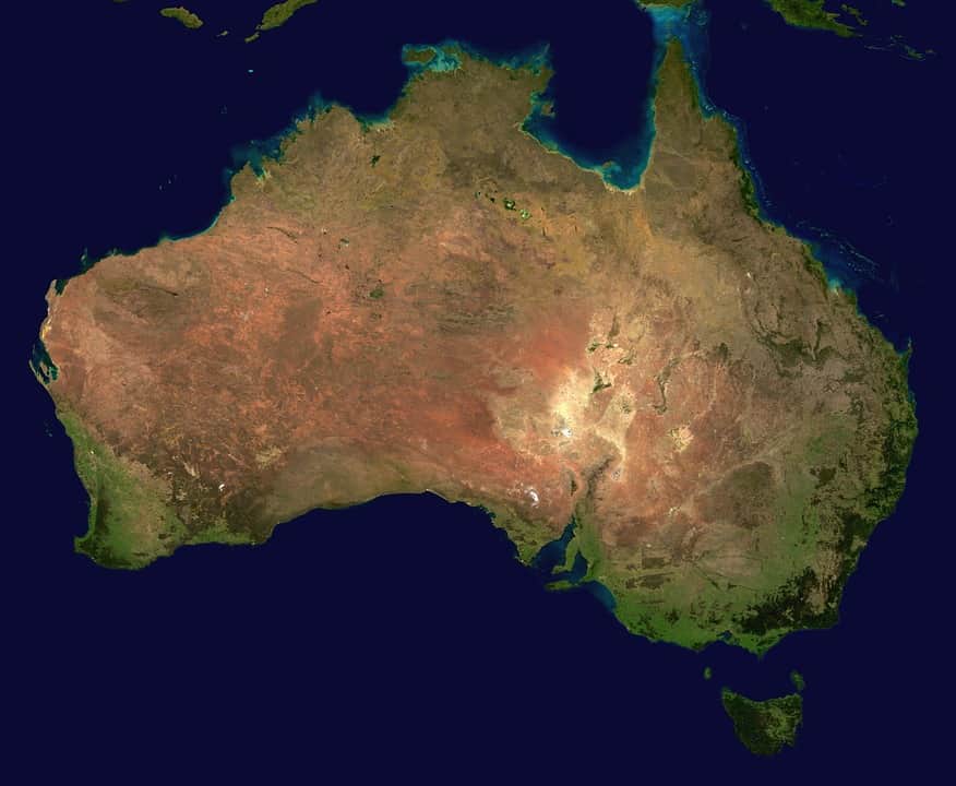 Australia Mapa