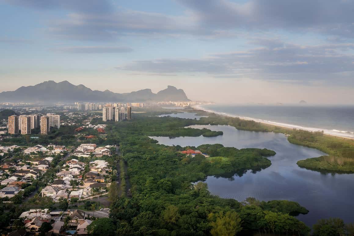 A Barra da Tijuca é considerada o melhor bairro do Rio de Janeiro.