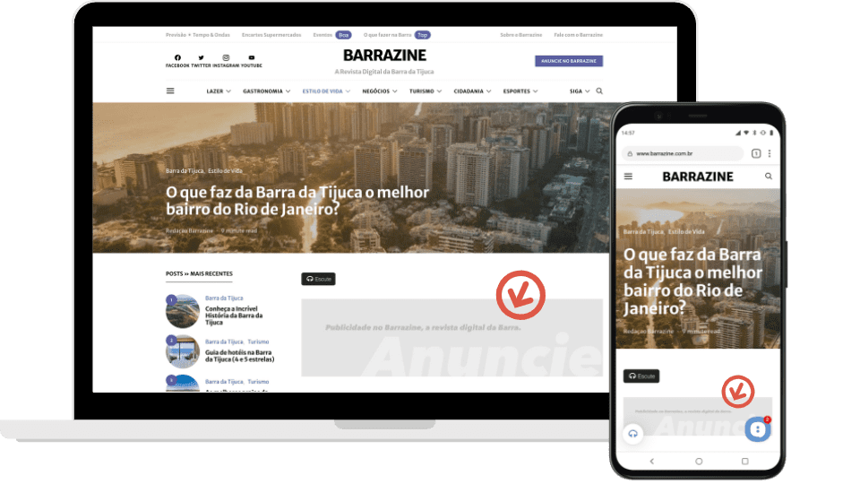 Publicidade Barrazine Barra Da Tijuca Desktop Mobile 2022 &Ndash;