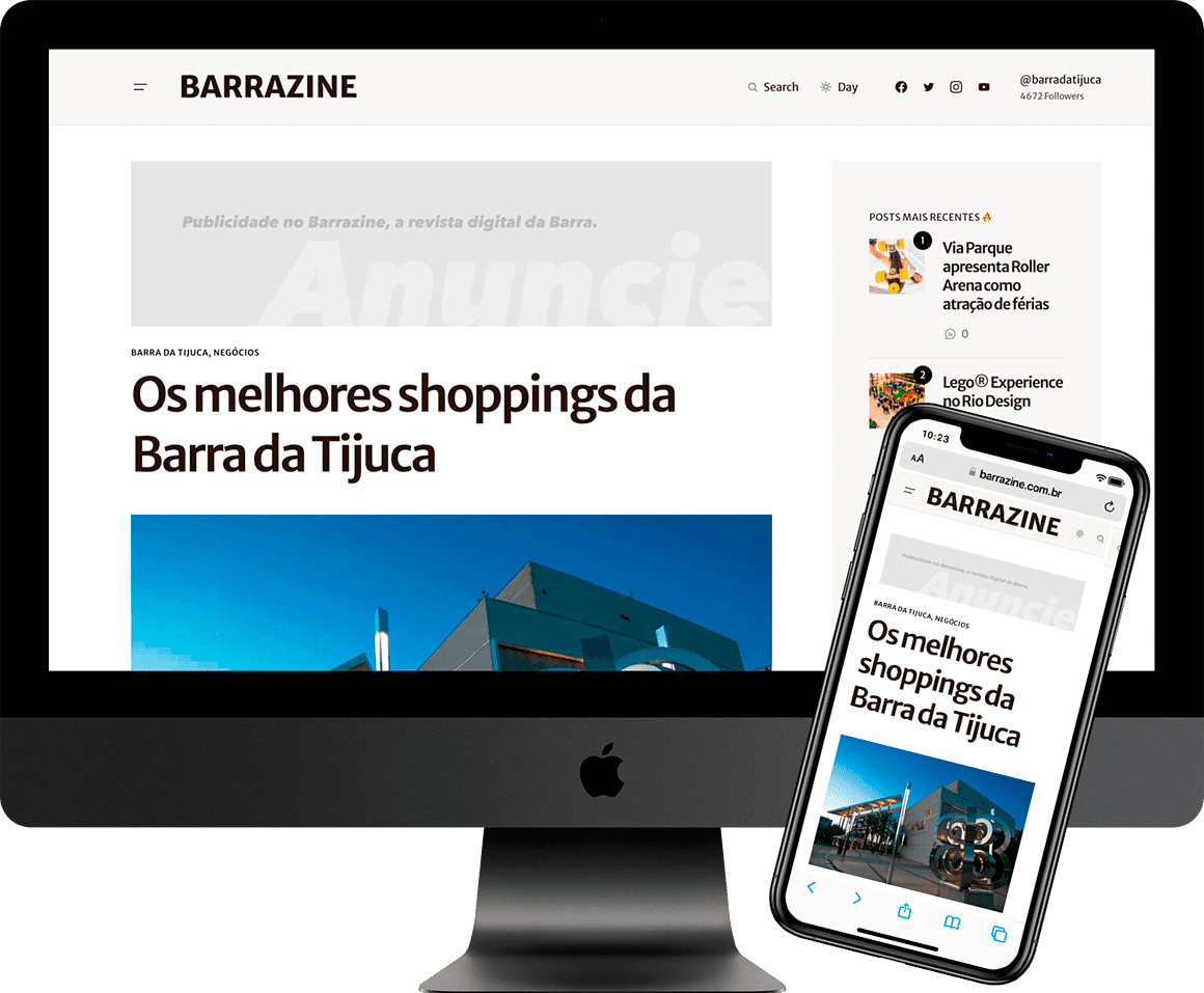 Anuncie na Barra da Tijuca – desktop mobile ads
